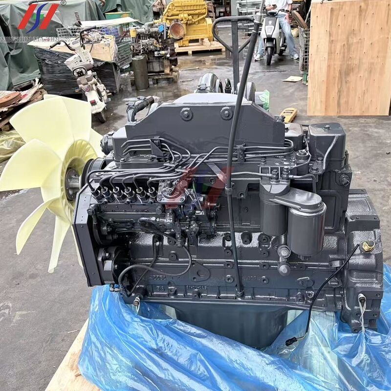 Komatsu 6D102 Diesel Engine Assembly for PC200-6/7 Excavators