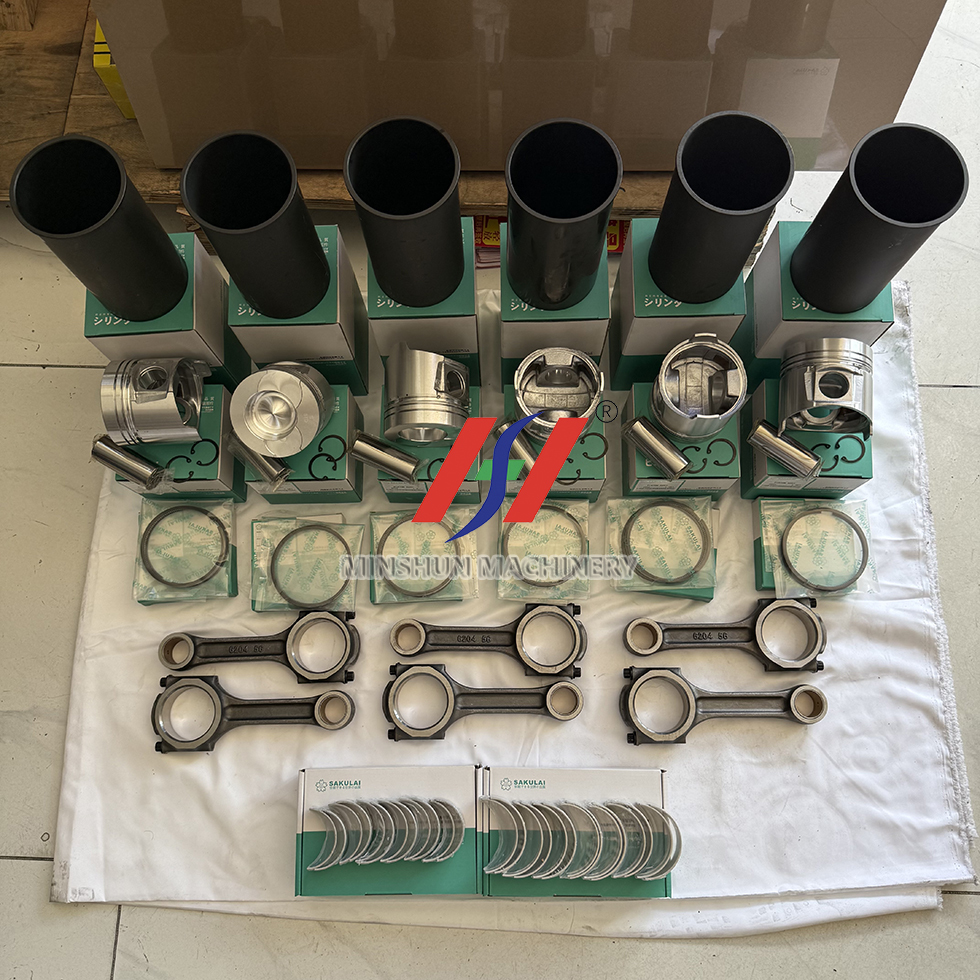 Komatsu 6D95 Engine Overhaul Kit - Complete Repair Parts