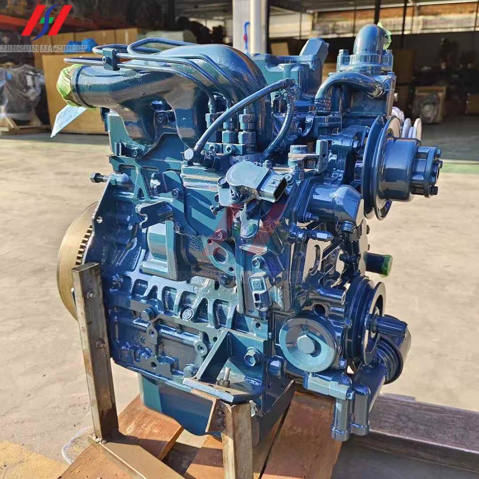 Refurbished Kubota D1503 1.5L Diesel Engine Assembly