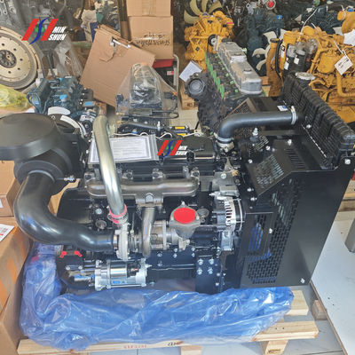 Moteur diesel turbocompressé Perkins 1104A-44T 4 cylindres refroidissement par eau entretien facile
