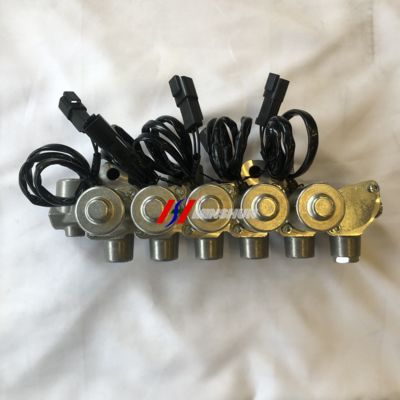 PC220-8 Solenoid Valve Assembly, Excavator Hydraulic Control Component