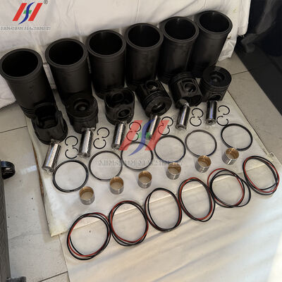 6D125 Cylinder Liner Assembly Komatsu Diesel Engine Overhaul Parts