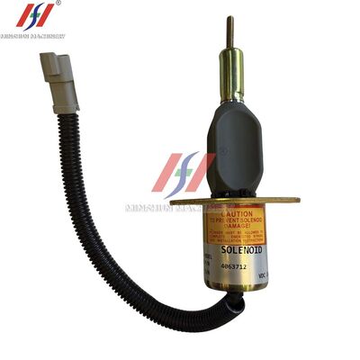 4063712 Is A 24V Fuel Shut-off Solenoid Valve Suitable For 6CT8.3L Engines