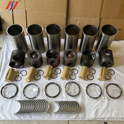 DL08 Cylinder Liner Assembly For Excavators, Doosan Daewoo Diesel Engine Repair Kit