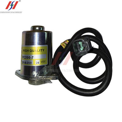 Excavator Control Solenoid Valve 20Y-60-32121 24V Suitable For Kobelco PC200-7 PC200-8
