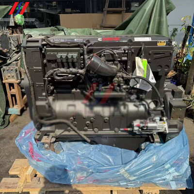 QSX15 Mesin Diesel Industri 399kW 2100rpm Pengaturan Mesin Elektronik Untuk Excavator